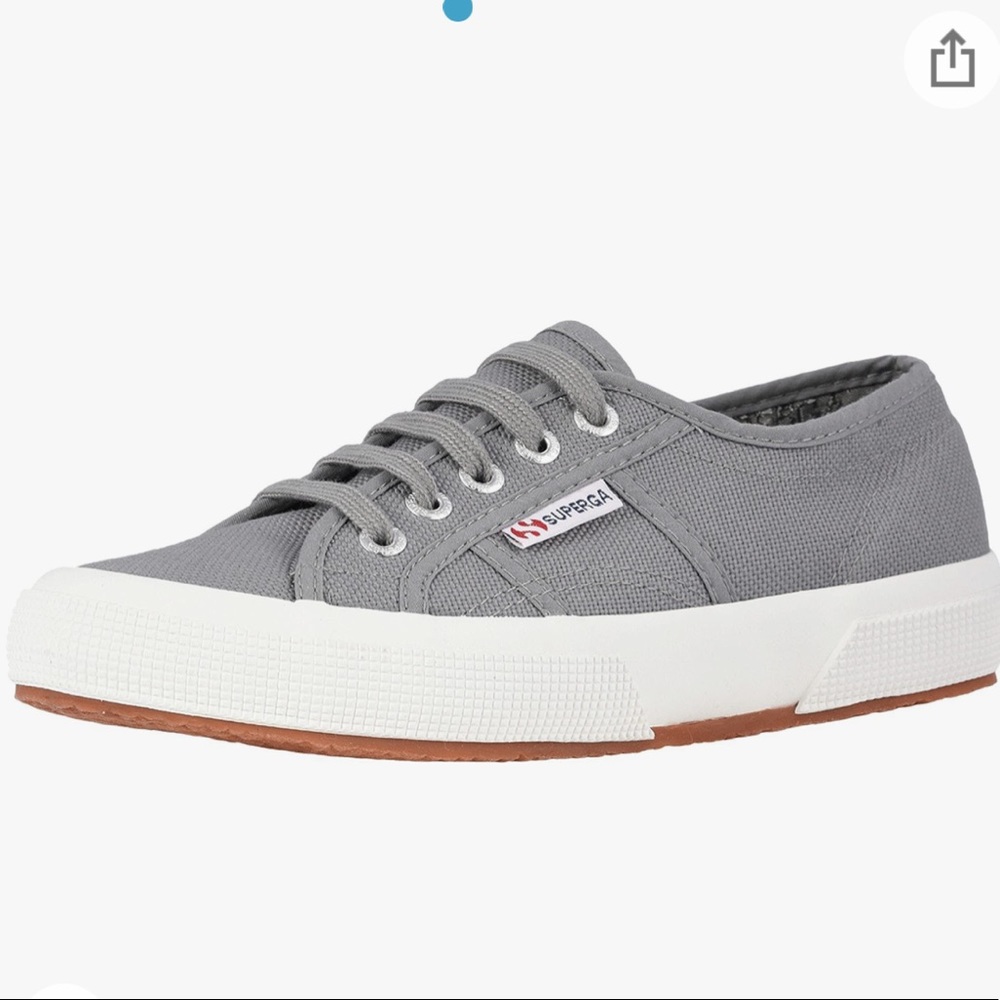 Superga 2750 COTU Classic, grey sage, womens Size 8.5,  Euro 39.5, New with tags